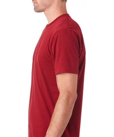 Men's Premium 1X1 Sueded Baby Rib Collar T-Shirt White $8.50 T-Shirts