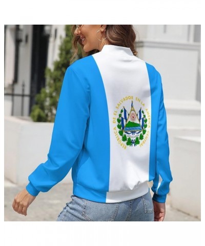 Jamaica Flag Women's Zipper Jacket Women Sweatshirts Print Hoodie Autumn Long Sleeve Tops L X-Small White-1-2 $18.22 Hoodies ...