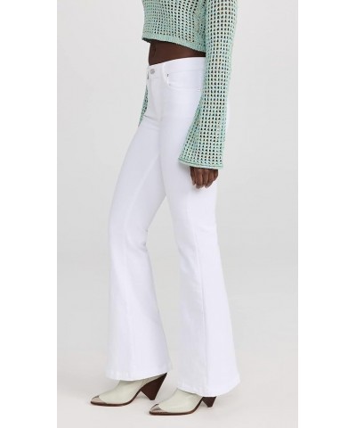 Women's Genevieve High Rise Flare Crisp White $27.48 Jeans