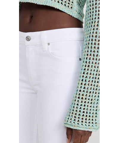 Women's Genevieve High Rise Flare Crisp White $27.48 Jeans