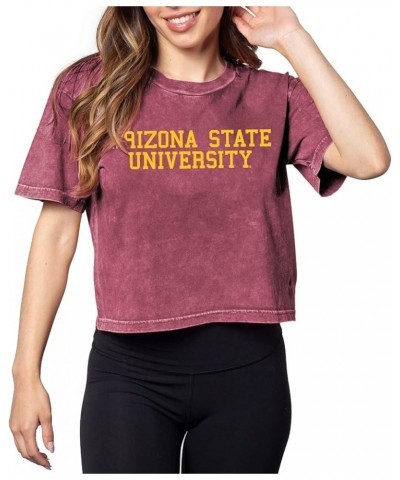 Women's Short 'N Sweet Tee Arizona State Sun Devils Merlot $8.32 T-Shirts