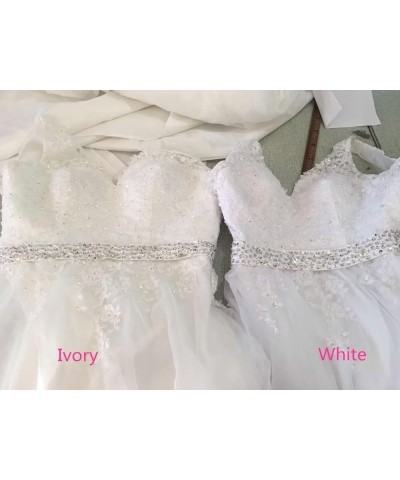 Lace Mermaid Wedding Dresses for Bride 2024 with Sleeves Beach Boho Bridal Gowns for Women O White $34.50 Dresses