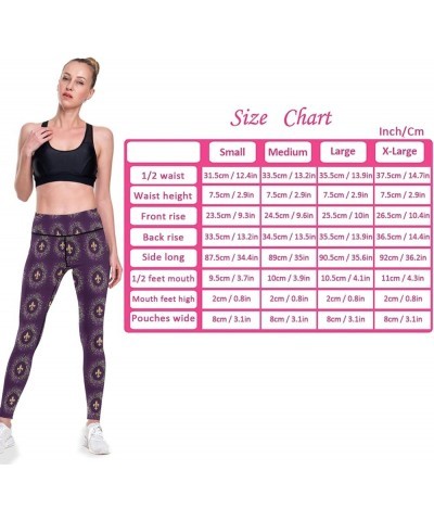 Personalized High Waist Yoga Pants Women Tummy Control Workout Leggings(XS-XL) Multi 17 $11.26 Activewear