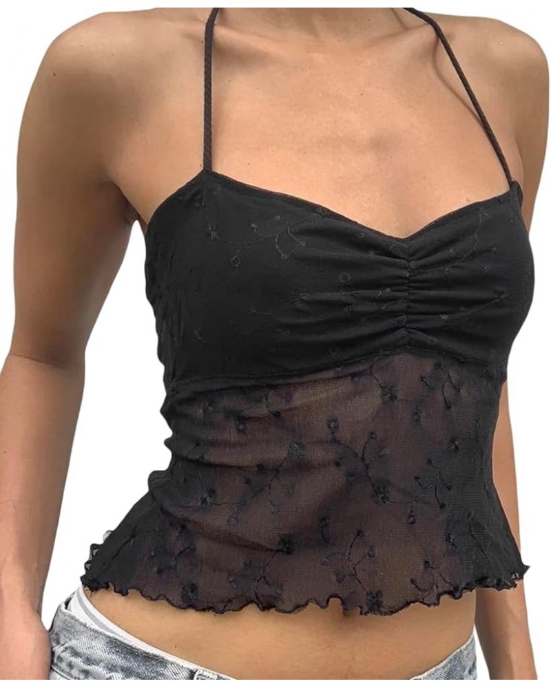 Women Y2k Tube Top Sexy Cami Tops Going Out Summer Outfits B5 Black $10.19 Tanks