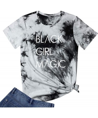 Women Graphic T-Shirts Cute Tees Summer Tops Tie Dye 13 $11.20 T-Shirts