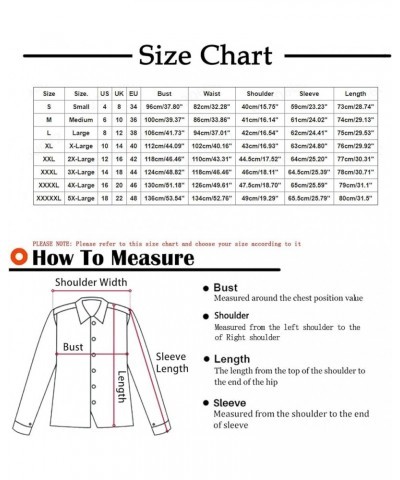 Women Casual Work Office Blazer Jacket Lightweight Oversized Open Front Business Lapel Button Business Plus Size Coat A03_arm...