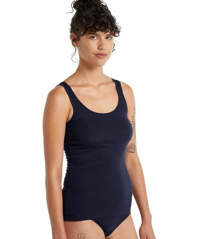 Icebreaker Siren Merino Tank Top Midnight Navy Small $28.06 Activewear