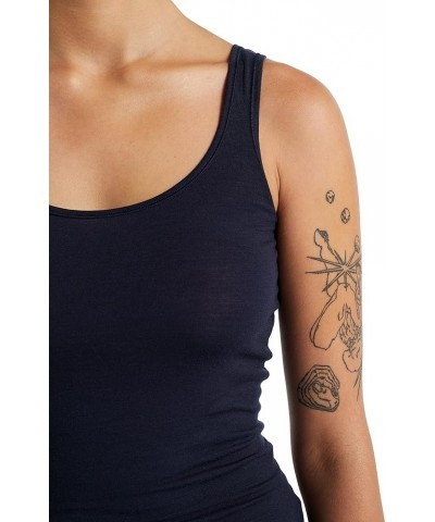 Icebreaker Siren Merino Tank Top Midnight Navy Small $28.06 Activewear