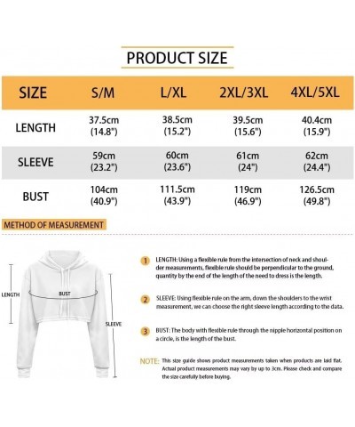 Fashion Hoodies Drawstring Crop Top Hoodies Casual Long Sleeve Fall Autumn Hooded Sweatshirt Women Blue Butterfly $15.80 Hood...