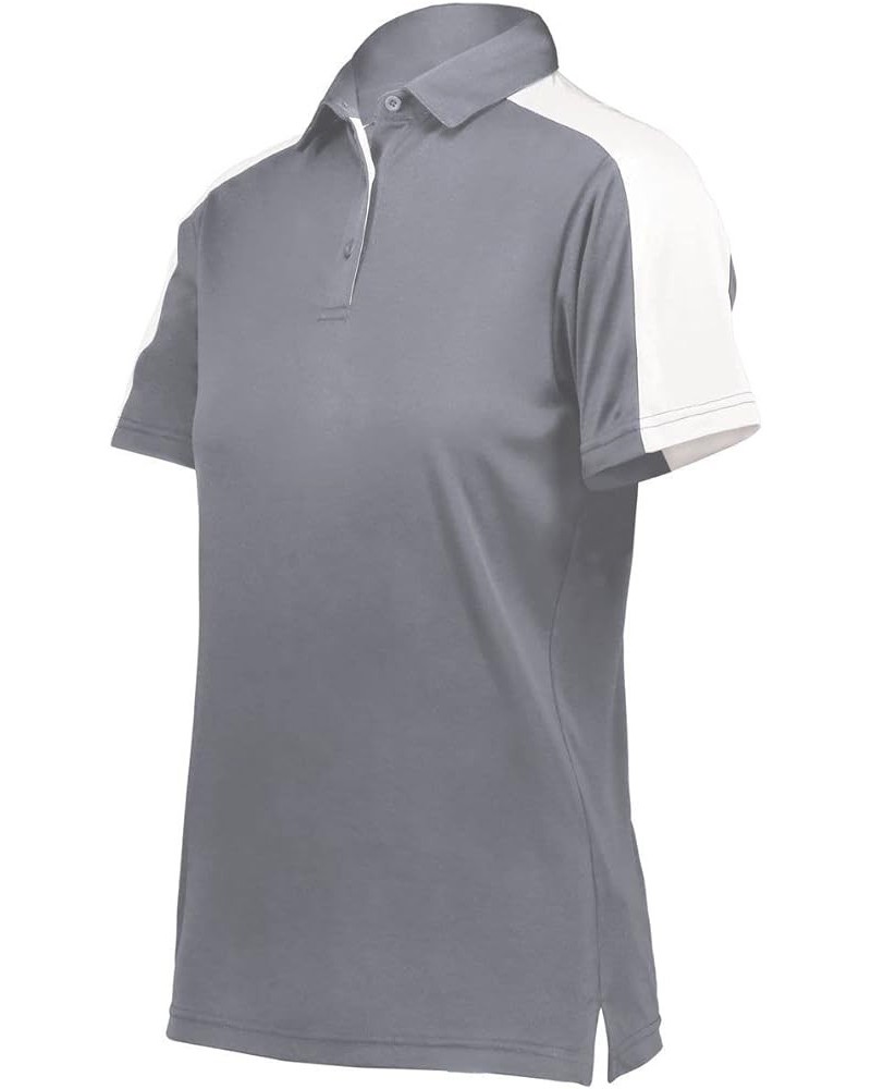 Womens Two-Tone Vital Polo Graphite/White $13.67 Shirts