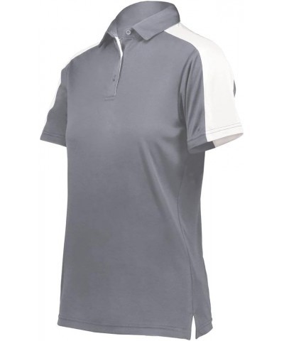 Womens Two-Tone Vital Polo Graphite/White $13.67 Shirts