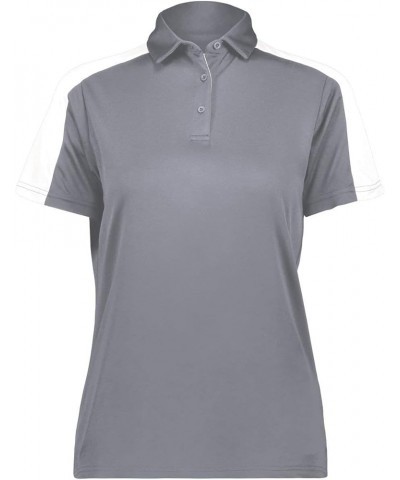 Womens Two-Tone Vital Polo Graphite/White $13.67 Shirts