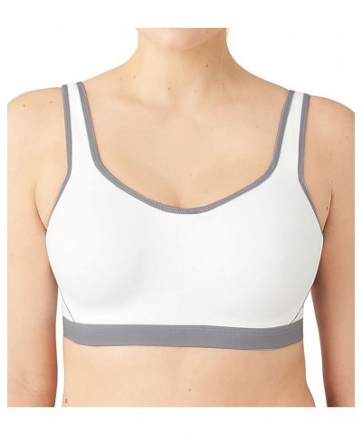 Women's Sport Underwire Bra White/Lilac Gray $12.62 Lingerie