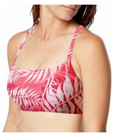 Women’s Swim Bra with UPF 50+ Sun Protection – Modest Swimsuit Top, Swim Bra for Under Swimsuit Strawberry Palms $16.99 Lingerie