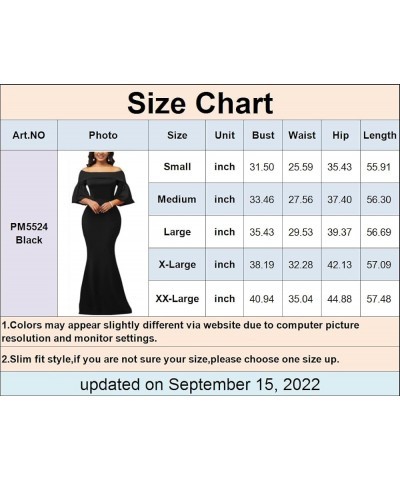 Women's Elegant Formal Mermaid Maxi Dress Off Shoulder Long Sleeve Wedding Split Evening Gown Prom Cocktail Party Dresses 552...