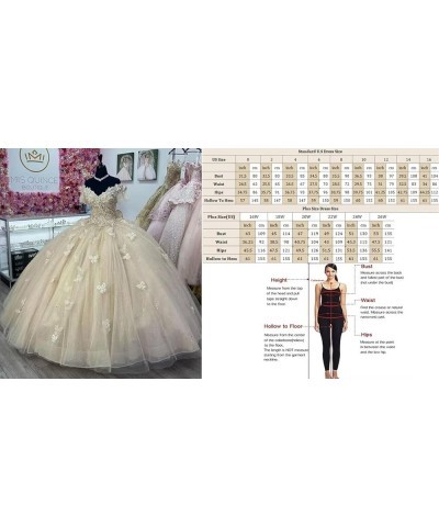 Off Shoulder Quinceanera Dresses Puffy Butterfly Ball Gowns for Vestido de 15 años Glitter Beading Prom Dress Ftu15 Royal Blu...