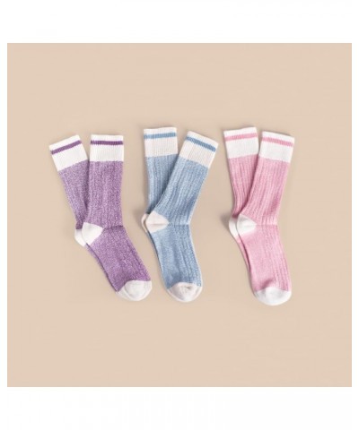 Ladies Multipack Bundle Cabin Boot Socks | Warm for Cold Winter Weather | Shoe Size 5-10 (Sock Size 9-11) Pink (2 Pairs) $15....