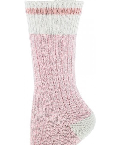 Ladies Multipack Bundle Cabin Boot Socks | Warm for Cold Winter Weather | Shoe Size 5-10 (Sock Size 9-11) Pink (2 Pairs) $15....