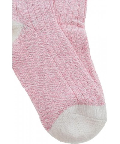 Ladies Multipack Bundle Cabin Boot Socks | Warm for Cold Winter Weather | Shoe Size 5-10 (Sock Size 9-11) Pink (2 Pairs) $15....