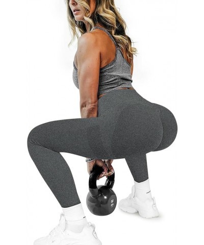 Women's Scrunch Butt Lifting Leggings Seamless Tie Dye Workout Leggings Gym High Waisted Booty Lift Pants 2 Darkgrey $13.56 A...