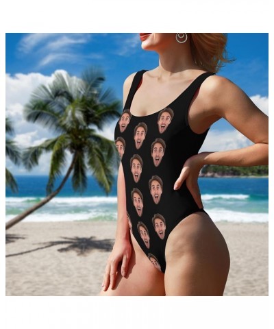 Custom Face Swimsuits for Women Bikini Swimwear Personalized Photo Bathing Suits Funny 2 Piece Sets Custom Face on Swimsuit 3...