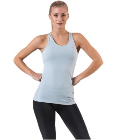 Women's HeatGear Racer Tank Atlas Green (189)/Metallic Silver $15.95 Activewear