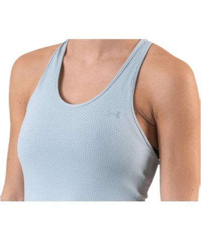 Women's HeatGear Racer Tank Atlas Green (189)/Metallic Silver $15.95 Activewear