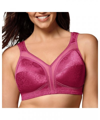 Women's 18 Hour Comfort-Strap Wireless, Full-Coverage Bra with 4-Way Trusupport, Single & 2-Pack Basic Signature Berry $11.04...