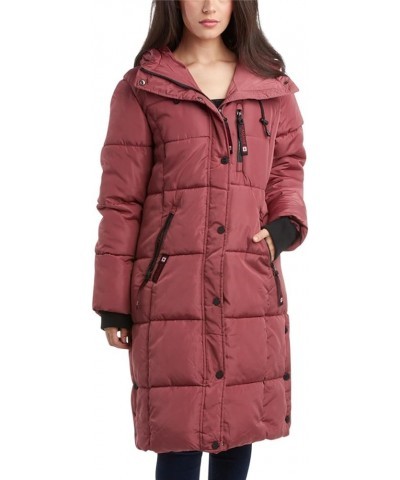 Womens Winter Coat – Full Length Quilted Puffer Parka – Plus Size Heavyweight Maxi Jacket for Women, S-3X Wild Ginger $28.04 ...