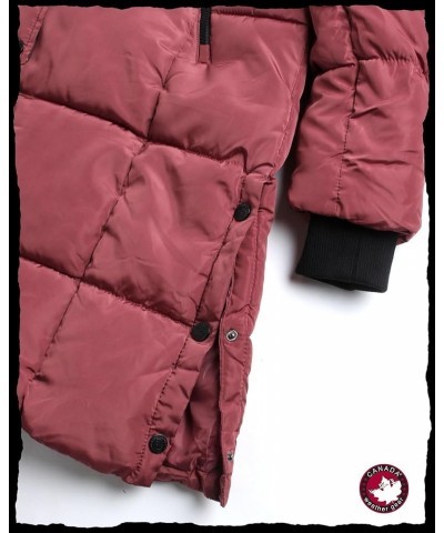 Womens Winter Coat – Full Length Quilted Puffer Parka – Plus Size Heavyweight Maxi Jacket for Women, S-3X Wild Ginger $28.04 ...