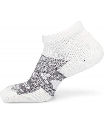 Wcmu Max Cushion 12 Hour Shift Ankle Socks White/Grey $10.15 Activewear