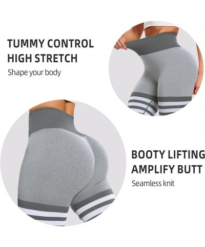 Women's Scrunch Butt Lifting Leggings High Waisted Booty Yoga Pants Seamless Workout Gym Leggings 1hemp_grey $11.59 Sets