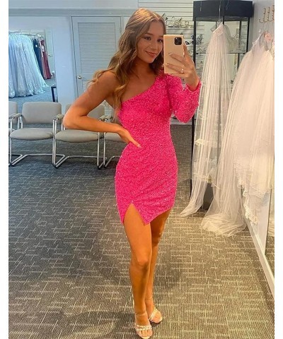 Halter Short Tight Homecoming Dresses for Teens Sparkly Bodycon Cocktail Party Gowns YZTS071 B-dusty Rose $29.67 Dresses