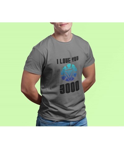 I Love You 3000 Shirts for Dads Super Hero Dad Gifts Love You Graphic T-Shirt Sstee | Heather Irish Green $11.75 T-Shirts