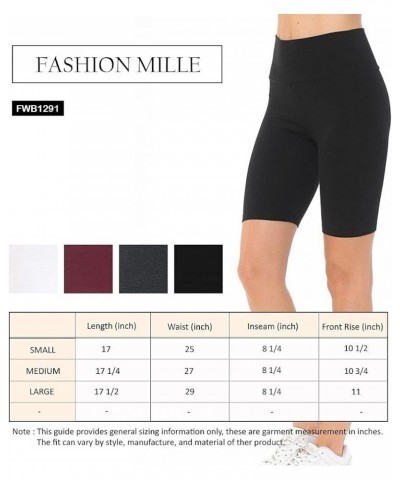 Women Workout Athletic High Waist Knit Yoga Leggings Bike Shorts Eclipse $8.37 Others