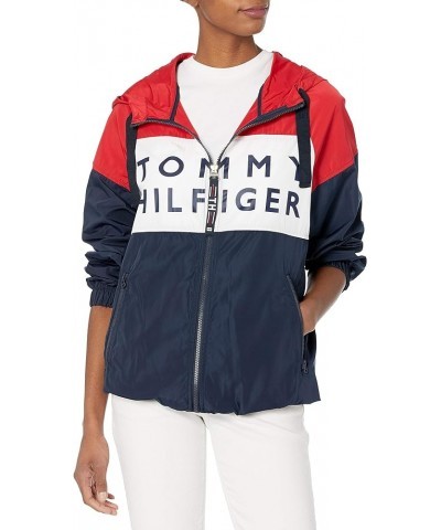 Women's Lightweight Jacket Navy Multi $21.33 Jackets