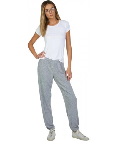 George Core Womens Sweatpants, Stretchy Waistband, Soft Knit Fabric, Oversized Fit Sweatpants Heather Grey $48.50 Pants