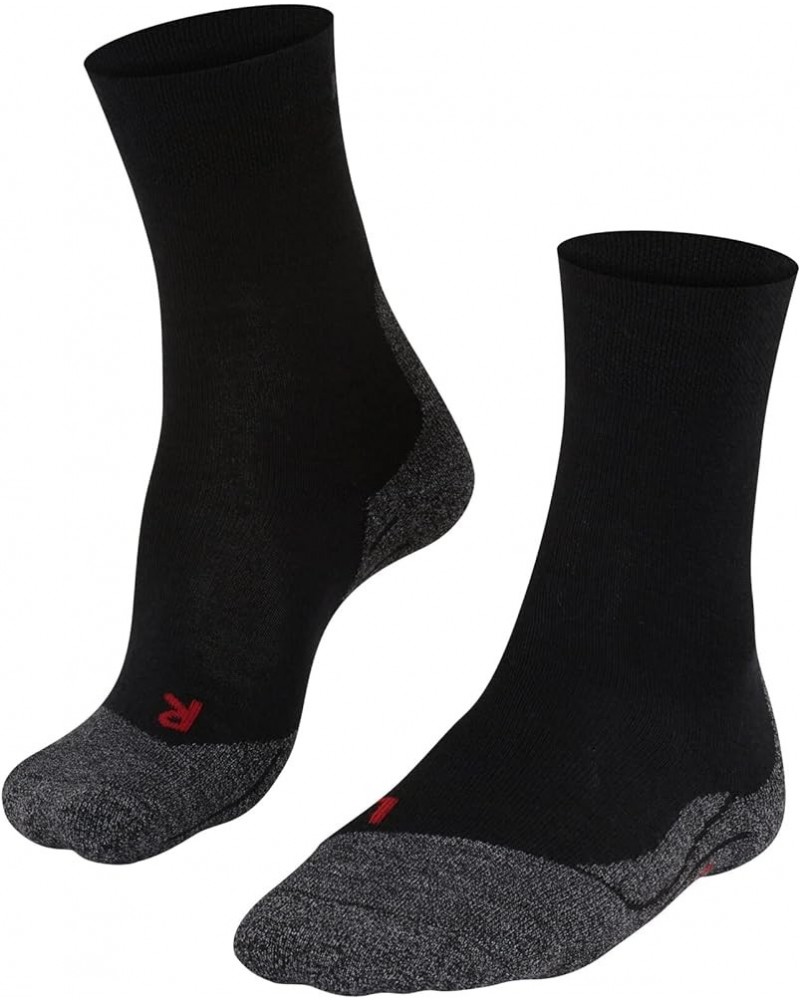 Women's TK2 Explore Sensitive Hiking Socks, Mid Calf, Medium Padding, Breathable Skin-Friendly, Merino Wool, 1 Pair Black (Bl...