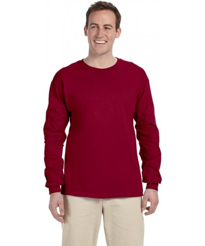 HD Cotton Long Sleeve T-Shirt - 4930R Orange,green $9.62 T-Shirts