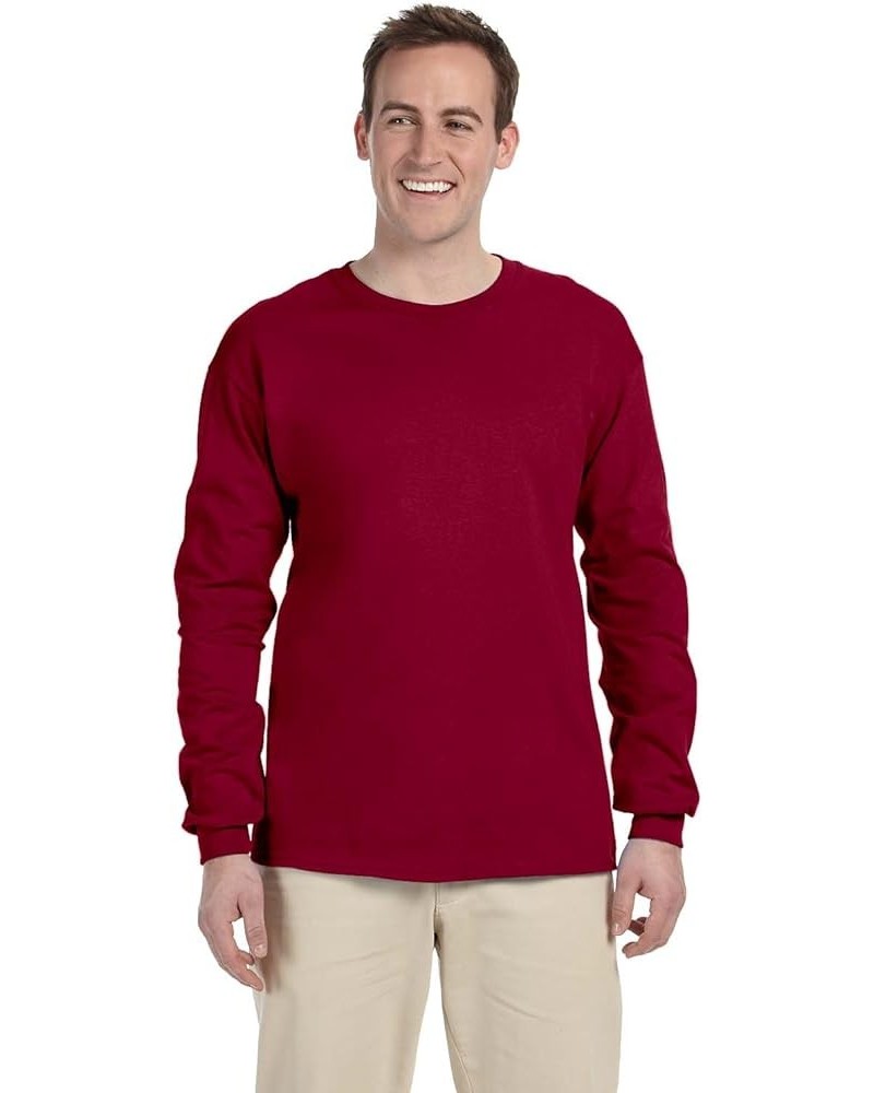 HD Cotton Long Sleeve T-Shirt - 4930R Orange,green $9.62 T-Shirts